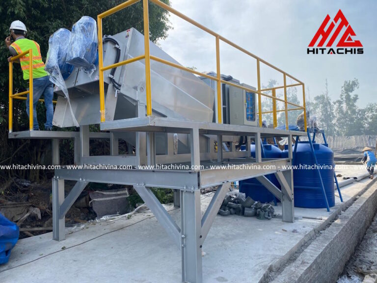 Máy ép bùn công suất nhỏ 1